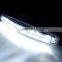 High quality Moderate Brightness A Pair of 8 White LED Car Daytime Running Lights