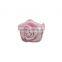 individual design two color pretty rose shape flower printed ribbon