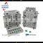 Plastic injection skew tee pipe fitting mould