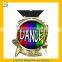 Winho 3d die cast dance sport medal