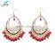 Bohemia hollow beads pendant earrings wholesale 2015 fashion jewelry