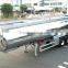 Saso 36000liters Aluminum oil Tank Trailer DOT Aluminum tri-axle fuel tanker truck trailerr Asme ALUMINUM oil TANK TRAILER