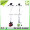 PROFESSIONAL & PORTABLE VERTICAL FLOOR STANDING CLOTHES GARMENT STEAMER FABRIC STEAMER IRON 1500W WITH ROTATABLE HANGER AND MORE