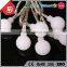 TZFEITIAN holiday white color frosted ball string lights with IP44 waterproof