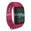 Waterproof band T1 Wireless Bluetooth 4.0 Smart Bracelet with touch screen