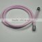 PVC pink shower hose