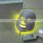 Reusable 7 Colors Led Light Therapy Mask white blue green yellow purple moon-green red led mask