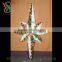 High quality christmas ornaments LED 3D eight star sun motif light