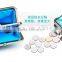 PU wallet, clear vinyl cosmetic , coin bag