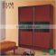 Convenience PVC Vacuum Panel Sliding Doors Wardrobe