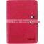 Plaro leather cover business powerbank for notebook and u disk