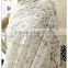 2014 chemical african polyster raschel jacquard embroidery chantilly Lace fabric for garment dress in wholesale