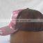 High Quality Beautiful 5 Panel mesh cap with printed LOGO