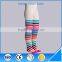 New mix clothing leggings rainbow stripe colorful zebra tights