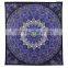Blue Star Mandala Hippie Tapestry, Hippie Mandala Wall Hanging, Indian Mandala Elephant Home Decor Art Tapestries
