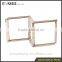 Decorative Stainless Steel Display, Display Frames, Glossy Steel Display