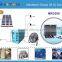 10W solar home lighting system with 4pcs LED and mobiel charger
