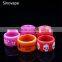 Most popular decorative and protective custom vape bands, promotional cheap rubber band