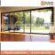Hot sell aluminium profile sliding door with secuirty screen