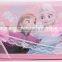 lovely popuar cartoon figure pencil bag with large capacity for girls