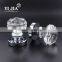 dreamy ice pattern glass zinc alloy door knobs