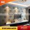 Soft leather wall tile High-end customized faux leather tile (Aegean see)