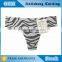Custom Made Sexy Panty Sexy Seamless Thong With Zebra-stripe Print Made in China Shantou Gurao Manufactory