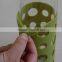 500ml high borosilicate color glass water bottles with stainless steel lid N6338