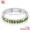 August Peridot birthstone wholesale custom rings for women and men a symbol of fame, dignity, and protect