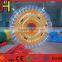Outside 2.4m Transparent Inflatable Water Roller For Sale