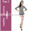 New Arrive Polyester And Spandex Sexy High Quality Convict Costume With Hat