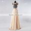 RSE762 Flowing Chiffon V-Neck Lace Backless Floral Long Free Shipping Prom Dress Gor Pregnant Girls