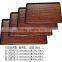 Japanese style plastic rectangular anti-slip serving tray for hotel,restaurant,party and home