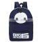 2015 Hot Sale Cute Cartoon Canvas Fashion School Bag Backpack Travel Bag