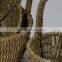 Set of 3 seagrass woven hanging basket flower decorative gift basket