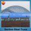 High quality prefabricated steel truss warehouse