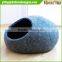 Felt Cat Cave Handmade Indoor 100% Wool Cat Bed