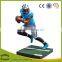 OEM cartoon football figure, Custom plastic football player figure,3d plastic custom football player action figure