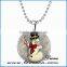 Christmas jewelry necklace snowman necklace pendant jewelry