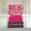 GNW FLW1606004 New Design Boxwood With Rose Flowers Wall For Wedding Party Backdrop