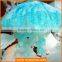 Customized PVC Decoration Jelly Fish Window Display Props