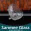 Triangle Fish Scales Glass Ice Cream Cup
