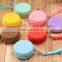 Macaron colorful silicone change purse with small zipper so hot in Japan and Korea for cute girl