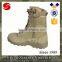 Sand Khaki Side Zipper Military Desert Oxford Leather Tactical Army Boot