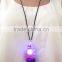 led glowing pumpkin necklace for halloween party