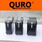 QURO Motorcycle side box 45/33L/31L , Coated black, Aluminum, MOTORCYCLE TRUNK