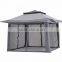 Outdoor Canopy Pavilion garden gazebo with mosquito netting side walls