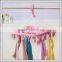 Cheap High Quality Foldable Plastic Hard Hanger With Lips for Home Cloth Scoks Bras in Professional OEM Maker