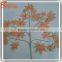 Factory wholesale artificial big green leaves for decoration