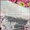 Pink elegant floral embroidery sequined beaded lace fabric for bridal lace dress